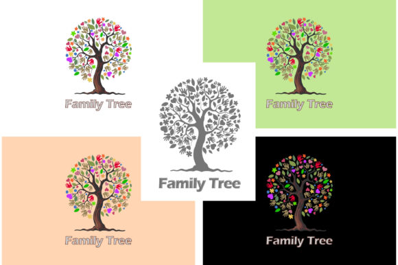 Abstract Tree Logo Designs: A Creative and Versatile Choice for Modern Designers