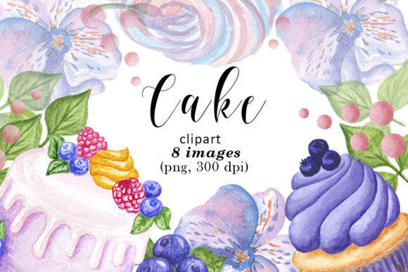 Cake Clipart: Elegant and Versatile Design Elements for Modern Creativity