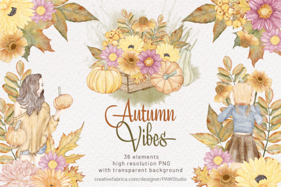 Fall Clipart Autumn Pumpkin Thanksgiving