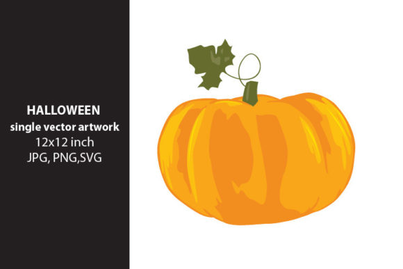 Pumpkin Illustration: A Versatile Digital Art Resource for Creatives and Businesses