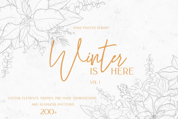 Winter is Here Vol 1 Christmas Clipart
