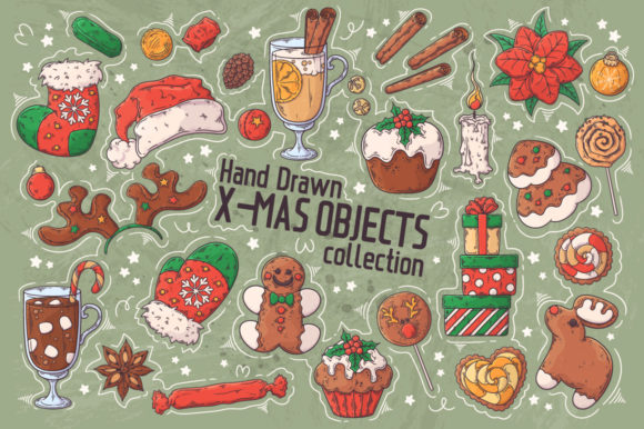 X-mas Objects Collection: A Versatile Resource for Creative Designers